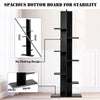 8-Tier Floor Standing Bookcase Tree-Shaped Display Bookshelf w/Rounded Corners