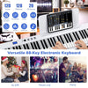 88 Keys Foldable Electronic Piano Full-size Full-size Semi Weighted Keyboard