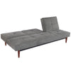 Upholstered 3 Seater Small Sofa Bed Settee Couch Recliner Sofabed Sleeper Beds