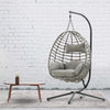Rattan Egg Chair Swing Indoor Outdoor Garden Patio Hanging Wicker Hammock Chair