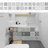 24PCS Moroccan Style Tile Self-Adhesive Mosaic Wall Stickers Kitchen Bathroom UK