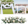 Artificial Flower Row Arrangement DIY Wedding Arch Top Table Backdrop Deco 100CM