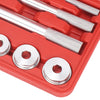 17pc Wheel Bearing Bush Race Seal Driver Tool Set Aluminium Universal Kit