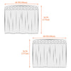 2 Panels Beige Curtain Blackout Ring Top Drapes for Bedroom Drapes Curtains