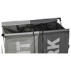Large 3 Section Laundry Basket Washing Clothes Bag Hamper Folding Organiser Rack