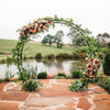Circle Wedding Stand Arch Frame Flower Rack Backdrop Birthday Party Event Props