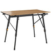 Portable Folding Camping Table Desk Egg Roll+CarryBag Outdoor Picnic Fishing BBQ