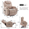 Power Electric Lift Massage Recliner Chair Sofa Armchair with Cup Holders NS