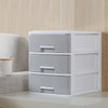 Desk Top 2/3 Drawers Countertop Organiser Storage Unit for Office/Wardrob