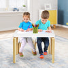 Ergonomic 3PCS Kids Table and Chair Set Children Drawing Writing Furniture