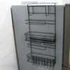 Kitchen Refrigerator Fridge Hanging Rack Shelf Side Storage Multi-Layer Organize