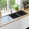 Handmade Kitchen Sink Plumbing Utility Waste Basin Stainless Steel