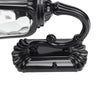 LED Black Metal Traditional Outdoor Coach Lantern Lamp Vintage Garden Wall Light