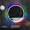 LED Bathroom Mirror with Backlit Light Multicolor Vanity Mirror Party Dressing