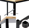 Computer Laptop PC Desk Table Shelves Office Desk for Home Study Table Office