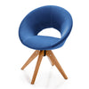 Modern 360° Swivel Accent Chair Ergonomic Leisure Armchair Padded Lounger Seat