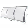 Door Canopy Awning Shelter Front Back Outdoor Porch Patio Window Roof Rain Cover