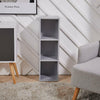 3Tier Wood Cube Shelving Unit Display Cube Stand Storage Bookcase Shelf Rack NEW