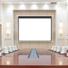 Electric HD Projector Screen Home Cinema Projector Screen Remote Control UK