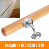 Wooden Stair Handrail Bracket Set Elderly Children Loft Safety Banister Stairway