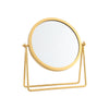 Golden Dressing Table Vanity Mirror FreeStanding Tabletop Makeup Cosmetic Mirror