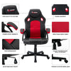 360° Swivel Office Chair Racing Gaming Style Comoputer Desk Adiustable Chair