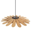 Woven Bamboo Pendant Lighting Fixtures Art Nest Lamp Shade Ceiling Hanging Light