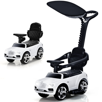 Licensed Mercedes Bentley Kids Ride on Car 3 in 1 Toddler Push Sliding Car Gift
