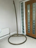 Hanging Egg Chair Cocoon With Cushion Rattan Style Double Single White Black New