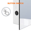 Backlit Bathroom Mirror Cabinet with LED Lights Shaver Socket Button 500×700mm