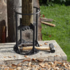 Firewood Kindling Splitter Racker Manual Log Wood Cutter Steel Splitting Tools