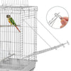 Small Bird Cage Travel Parrot Cage with Open Top&Toy for Budgie/Canary/
