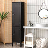 5-Tier Bathroom High Cabinet Freestanding Storage Cabinet Organizer 2 Shelves