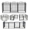 Foldable Modular Dog Pen Puppy Playpen Whelping Garden Fence Dog Barrier 8 Panel