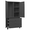 Industrial Wardrobe Anthracite 90x50x180 Metal F5Z4