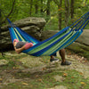 Heavy Duty Hammock w/ Steel Stand Outdoor Patio Garden Lounger Swing Chair Seat