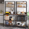 Large Capacity Kitchen Bakers Rack Microwave Oven Stand Industrial Storage Shelf
