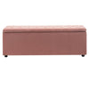 Large Chesterfield Footstool Storage Bench Ottoman Box Coffee Table Window Seat