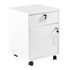 Office Home Filing Cabinet Cupboard on Castors Tools Storage Under / Beside Desk
