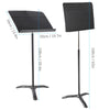 Heavy Duty Metal Portable Music Stand Holder Tripod Orchestral Conductor Sheet