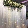 Artificial Silk Flower Row Wedding Arch Backdrop Table Centrepiece Plant Ornamen