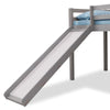 High Sleeper Bed Cabin Loft Bed Solid Wood Pine Frame Childrens Kids Single 3FT