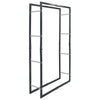 Metal Firewood Log Storage Rack Stand Holder Indoor/Outdoor Store Steel 14 Sizes