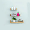 50cm Large Wall Shelves 3pcs U Shape Floating Shelf Display Storage & Decoration