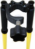 BIPOD THUMB RELEASE, FOR PRISM POLE SURVEYING TOTAL STATION LEICA TYPE TRIPODS