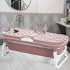 Folding Portable Bathtub Bath Tub Barrel Adult Kids Tub Spa Sauna Soaking Bucket