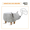 Animal Ottomans Footstools Padded Cushion Pouffe Stool Rest Children Toy Gift