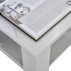 High Gloss Coffee Table With Storage Lift Top Up Wooden Living Room Furniture UK