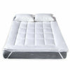 4" Luxury Hotel Quality Microfiber Mattress Topper Ultra Soft Air-Flow 10cm UK