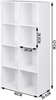 Bookcase Book Shelf 6 Cube Storage Units Wood Storage Shelves for Bedroom